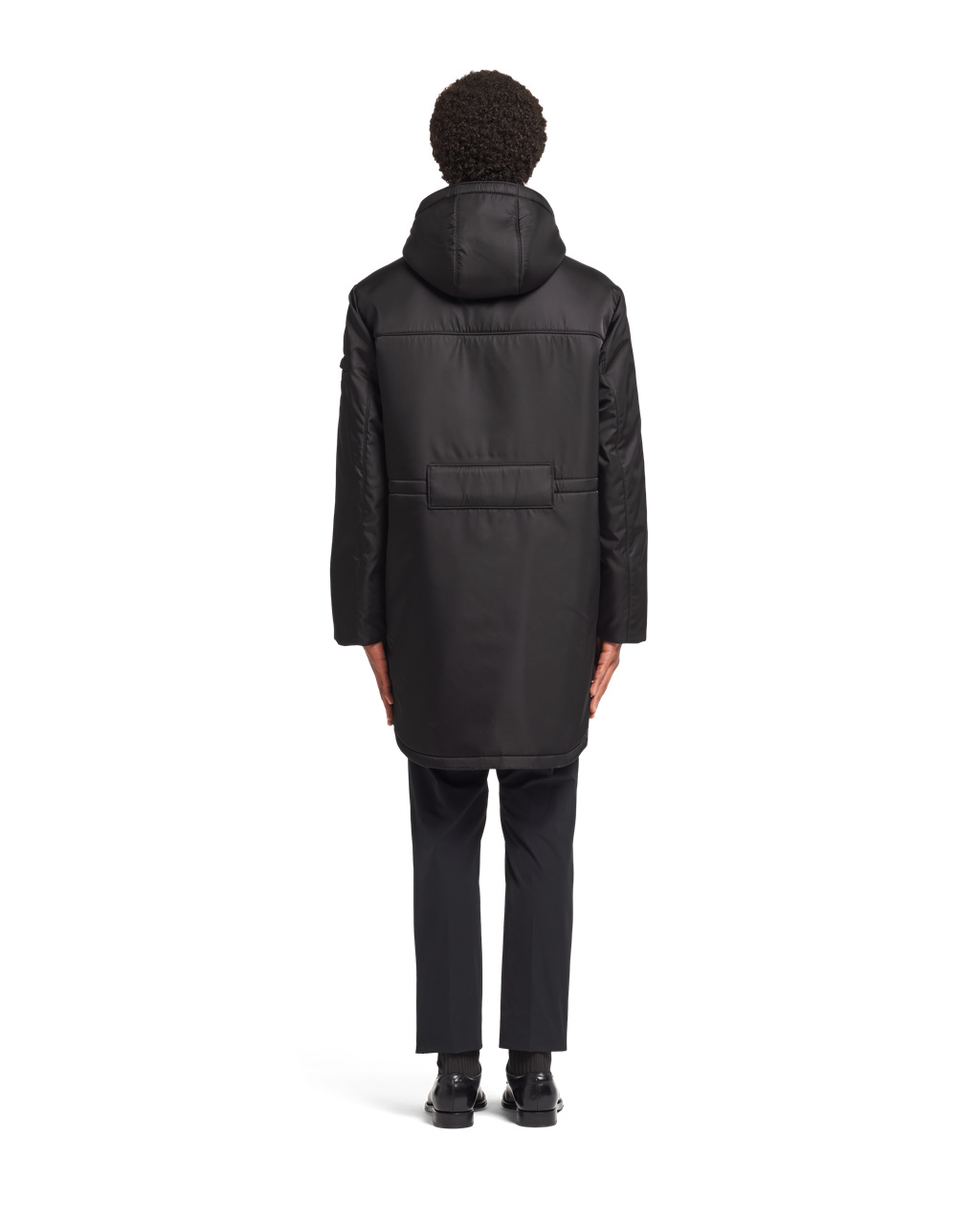 Prada Re-nylon Parka Černé | 015936BLV