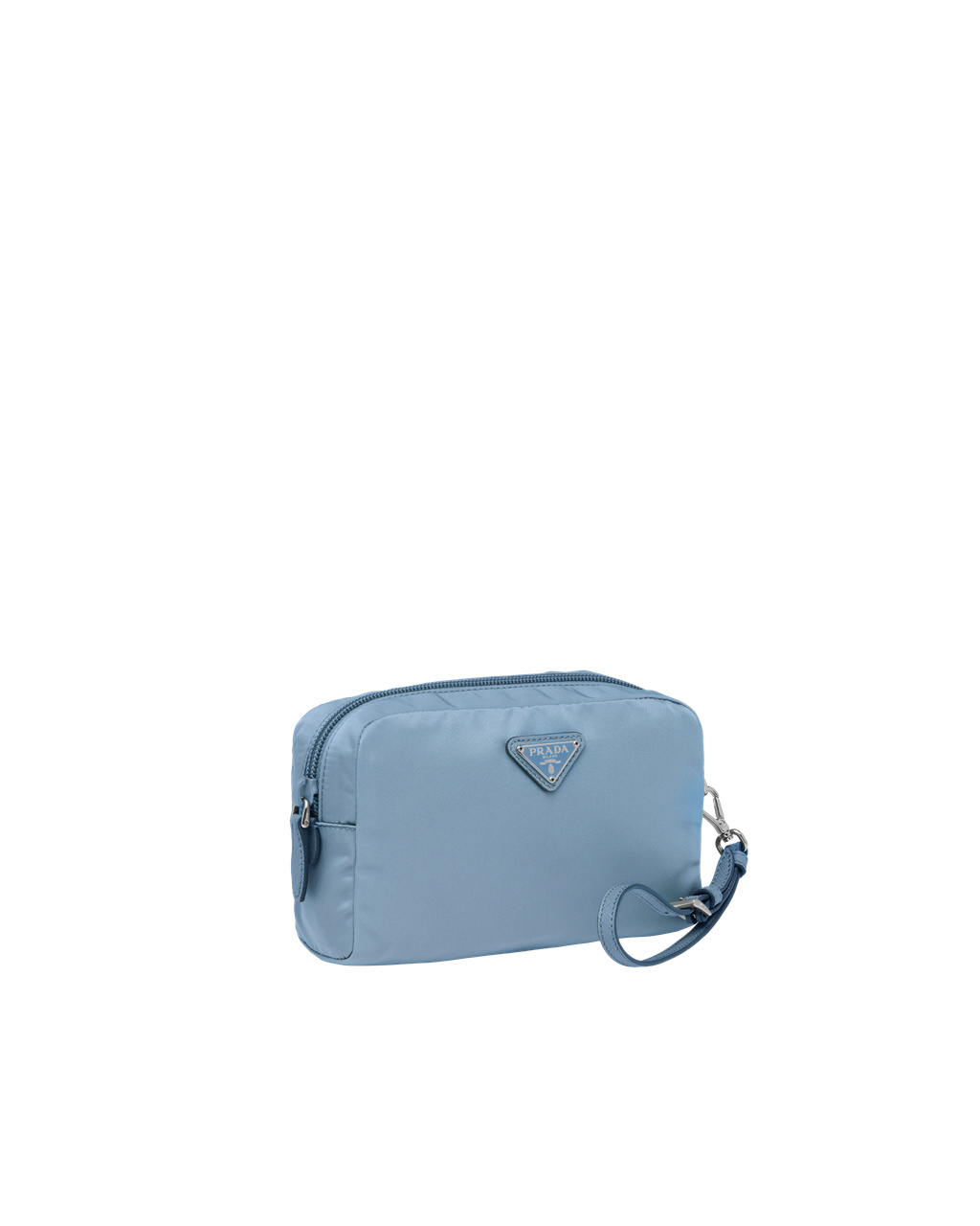 Prada Re-nylon Pouch Celeste | 495607YTS