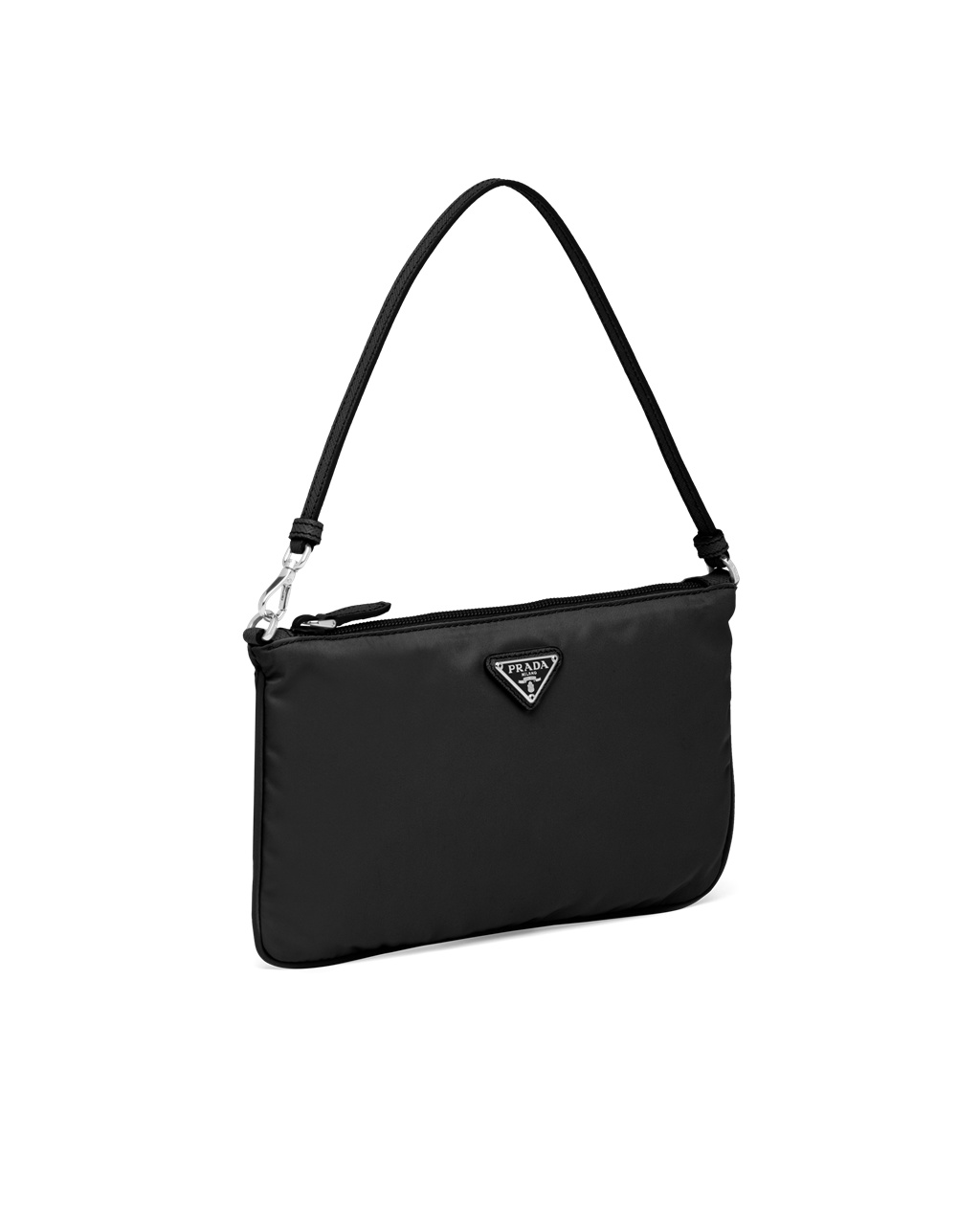 Prada Re-nylon Pouch Černé | 945802ZKT