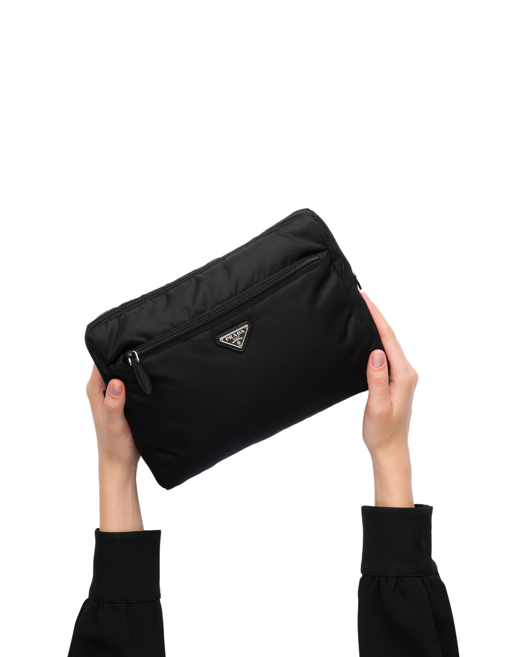 Prada Re-nylon Pouch Černé Blankyt | 143027GOE