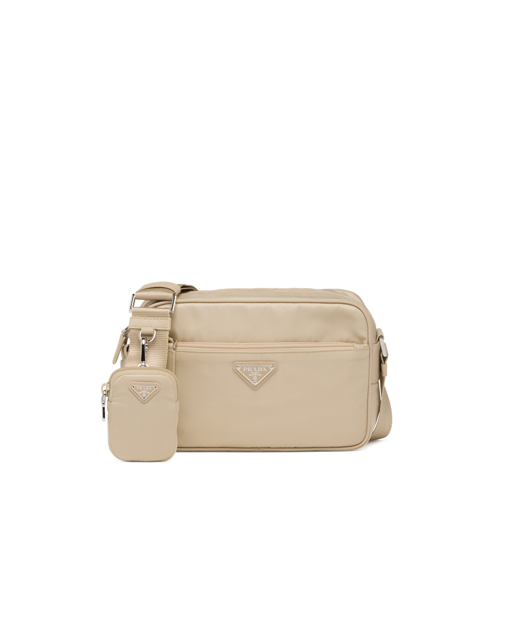 Prada Re-nylon Shoulder Bag Béžový | 729804CLD