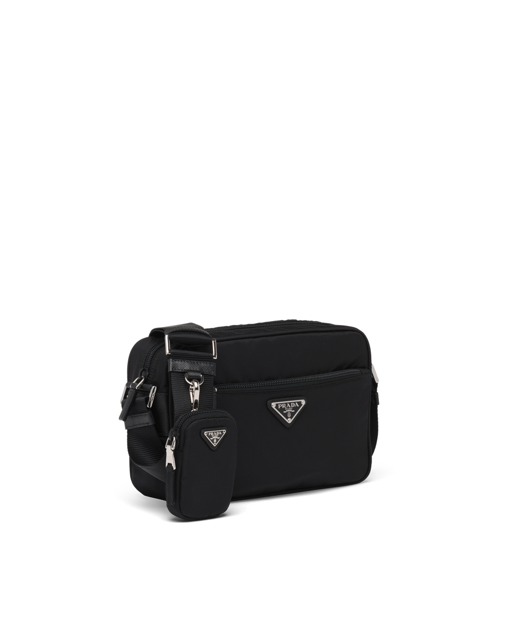 Prada Re-nylon Shoulder Bag Černé | 567903YUT