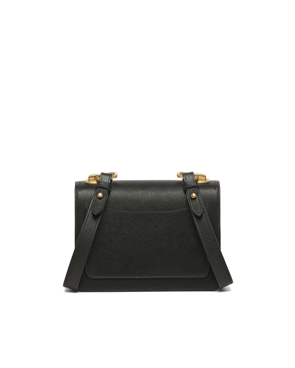 Prada Saffiano Læder Bag Černé | 982105MJV