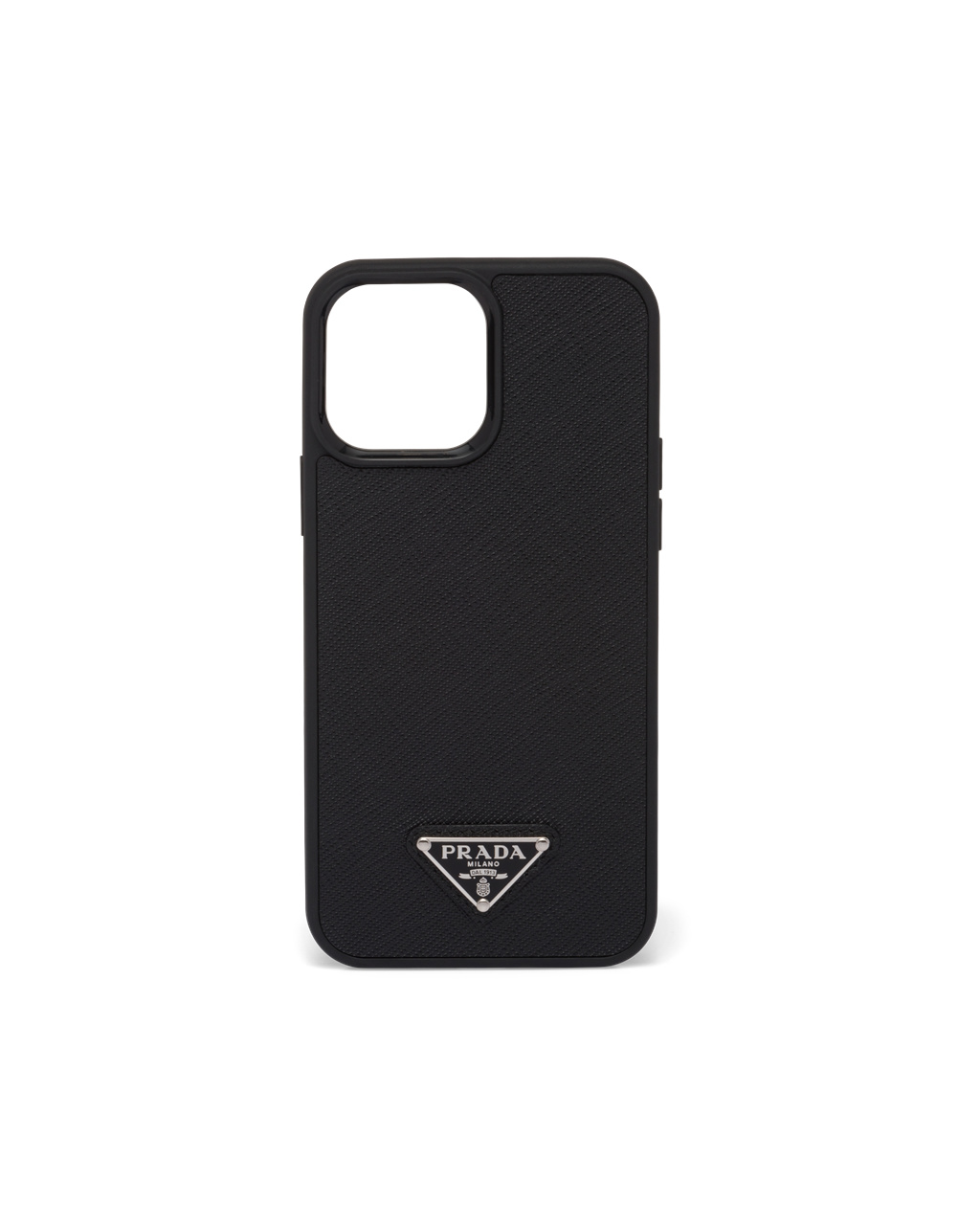 Prada Saffiano Læder Iphone 13 Pro Max Cover Černé | 801265BSR