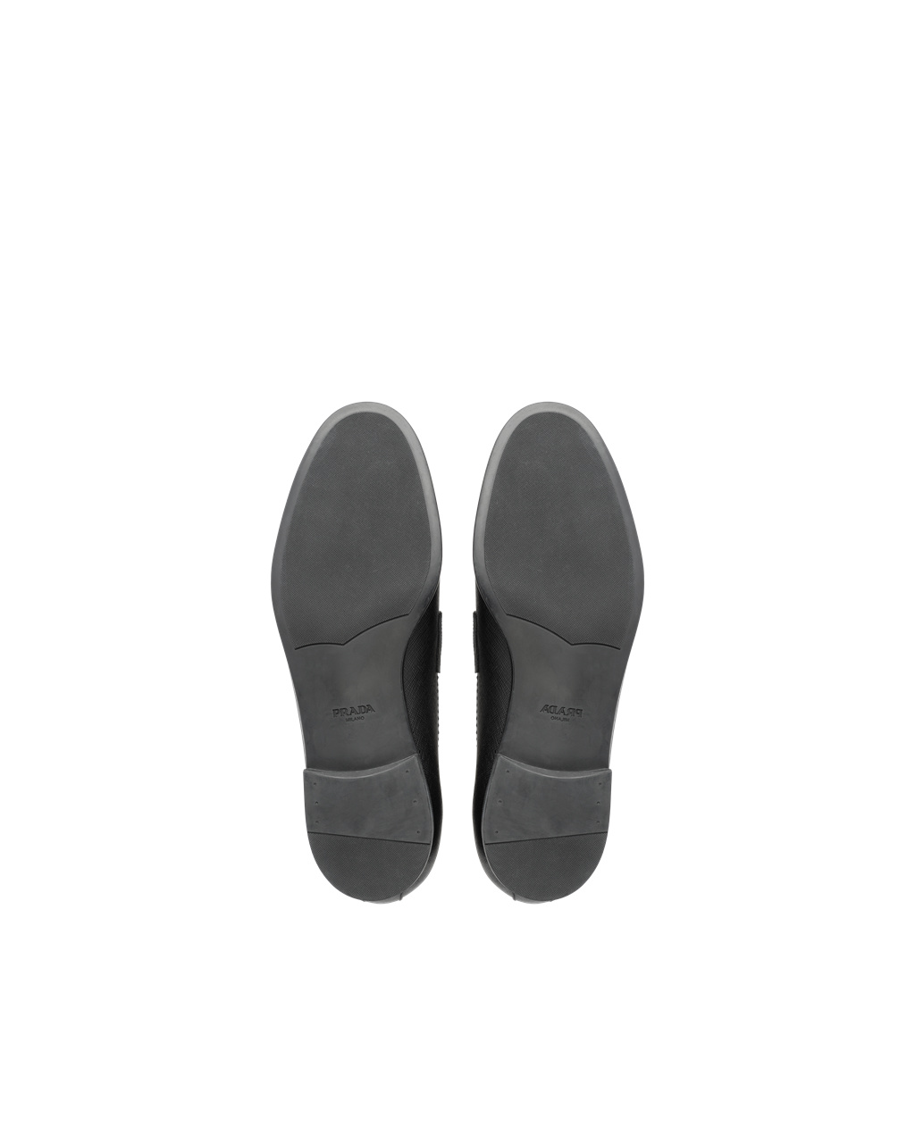 Prada Saffiano Læder Loafers Černé | 907385PSN