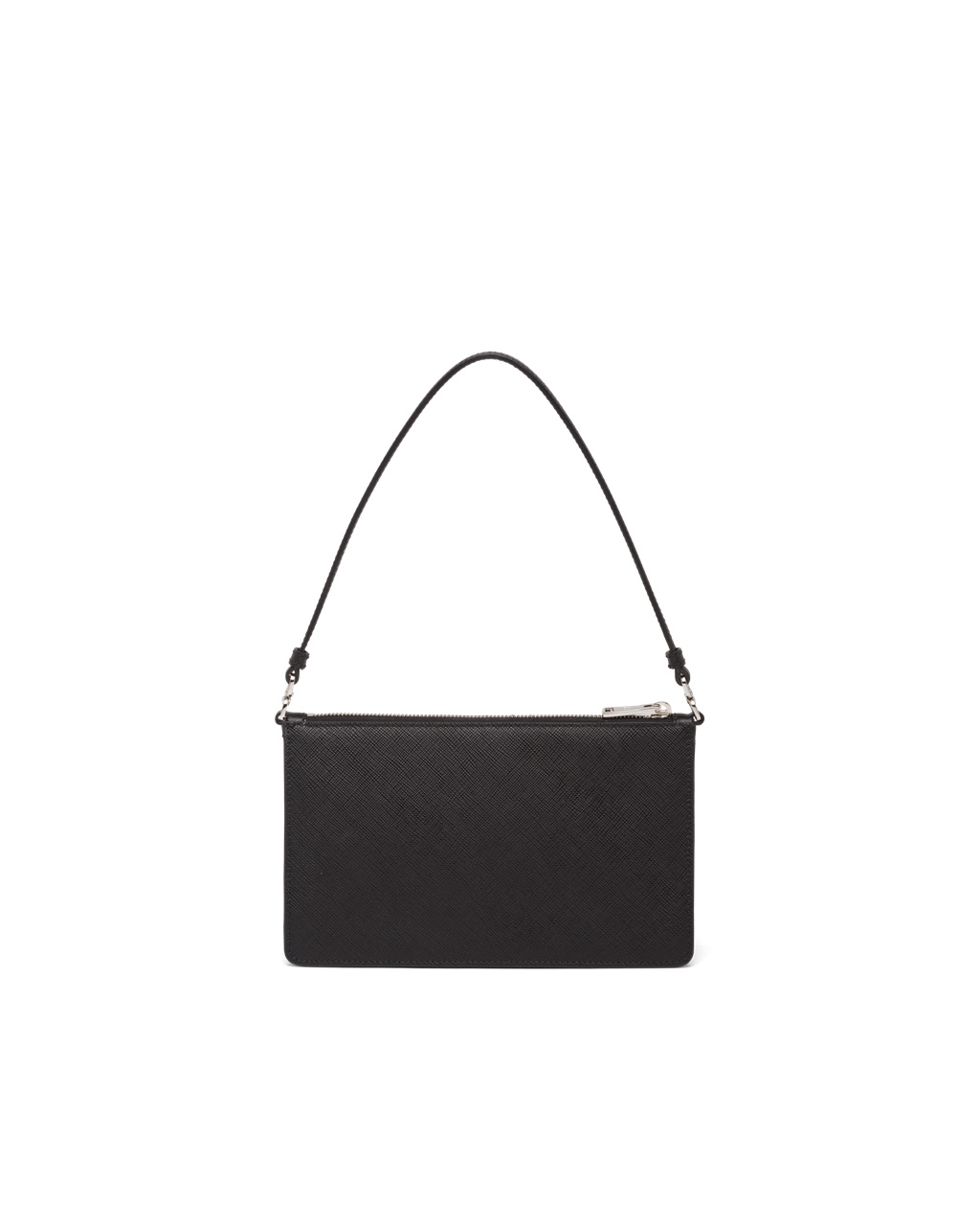 Prada Saffiano Læder Mini Bag Černé | 789304MCG