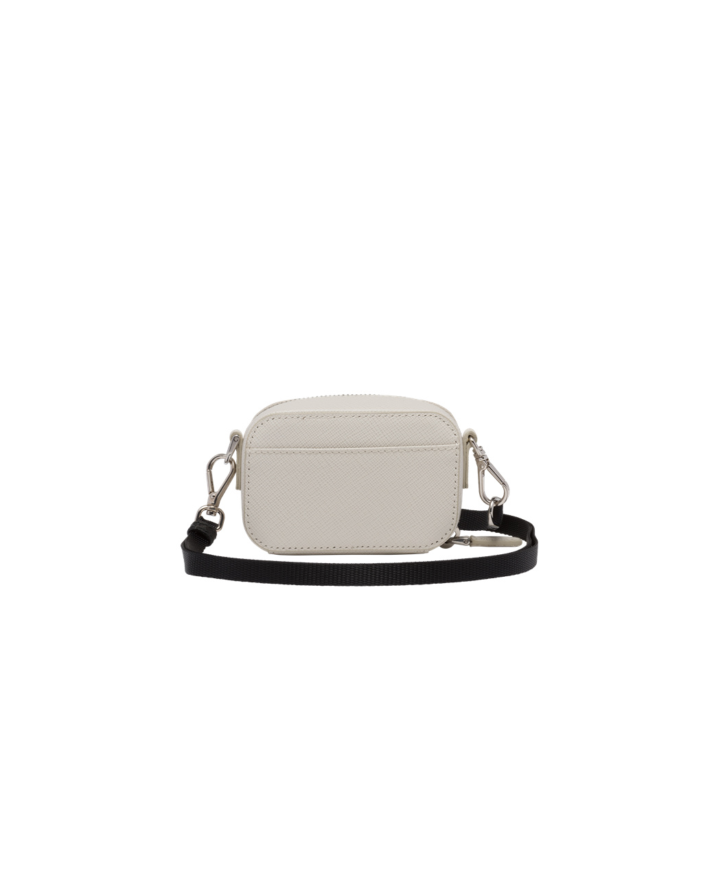 Prada Saffiano Læder Mini Pouch Bílé | 304561PKD