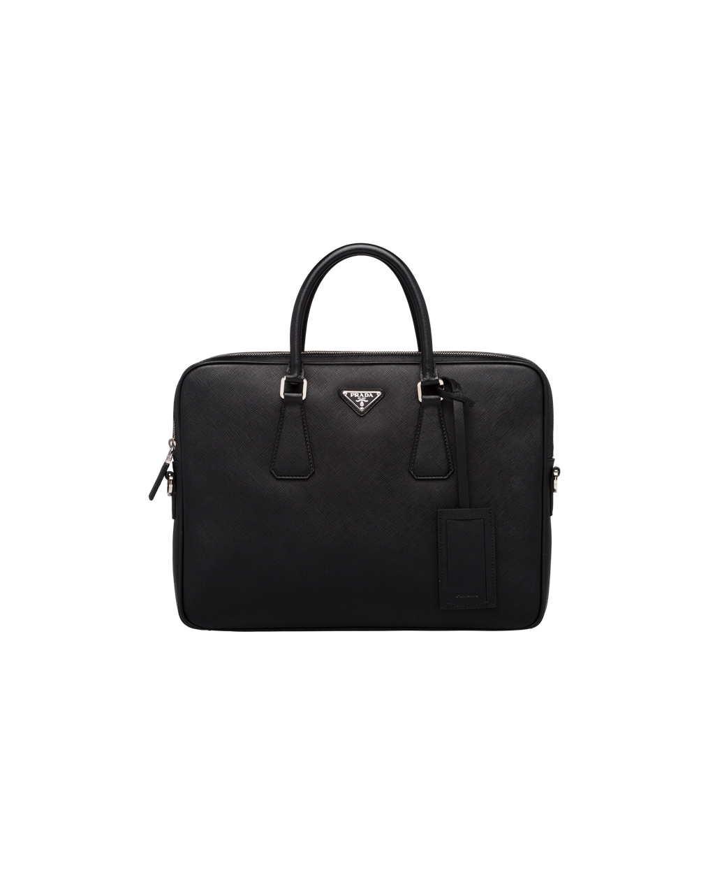 Prada Saffiano Læder Pracovní Bag Černé | 907518MSW