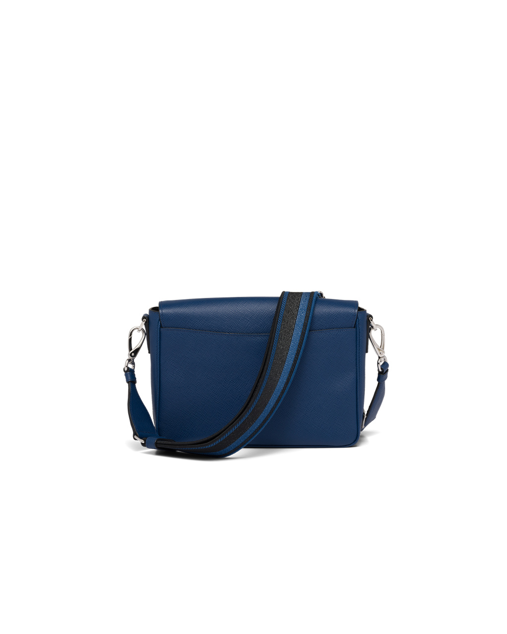 Prada Saffiano Læder Shoulder Bag Bluette | 016583JNP