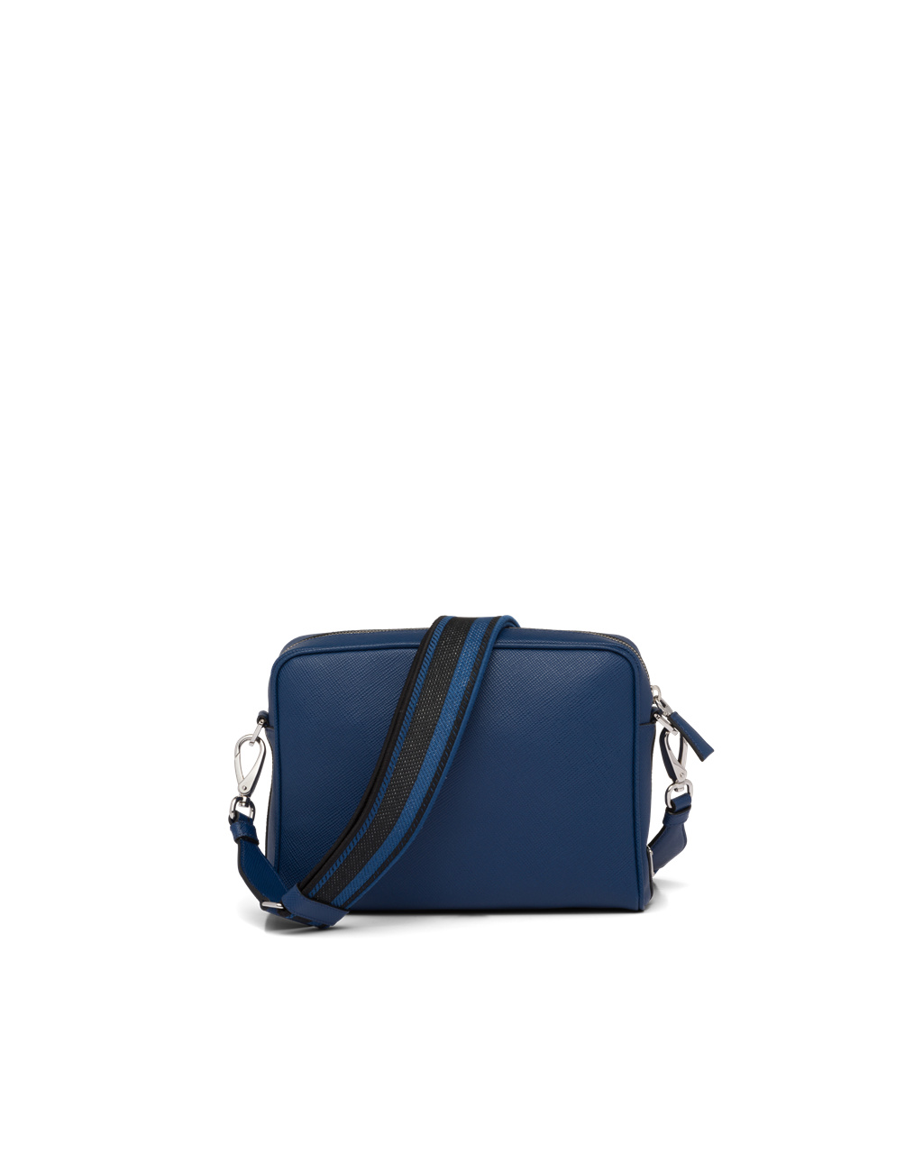 Prada Saffiano Læder Shoulder Bag Bluette | 795420DBF