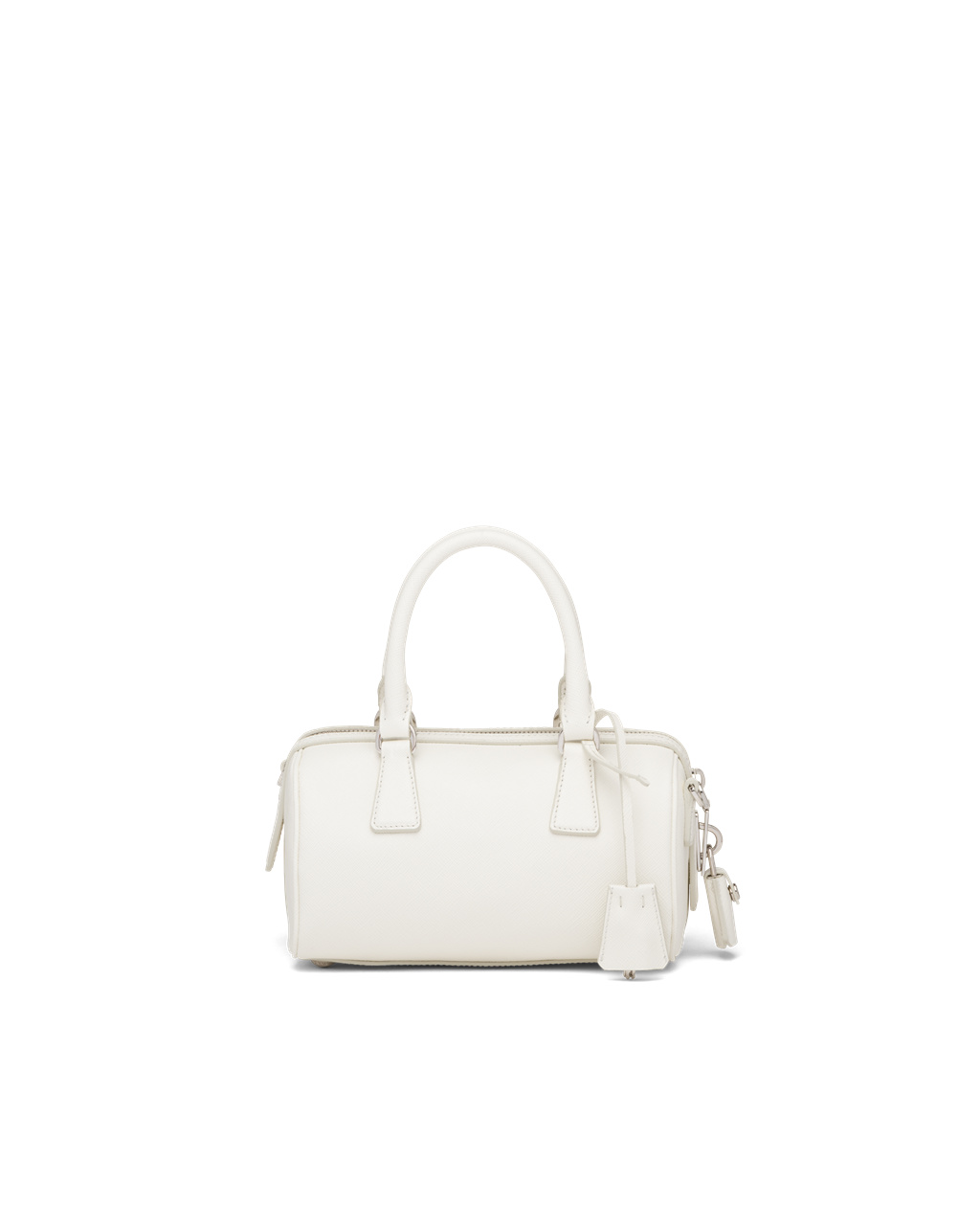 Prada Saffiano Læder Top-handle Bag Bílé | 246538TNX