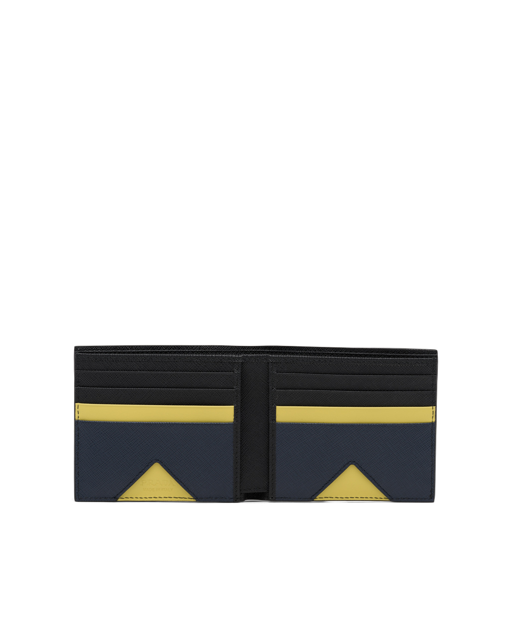 Prada Saffiano Læder Wallet Černé | 602754YRZ