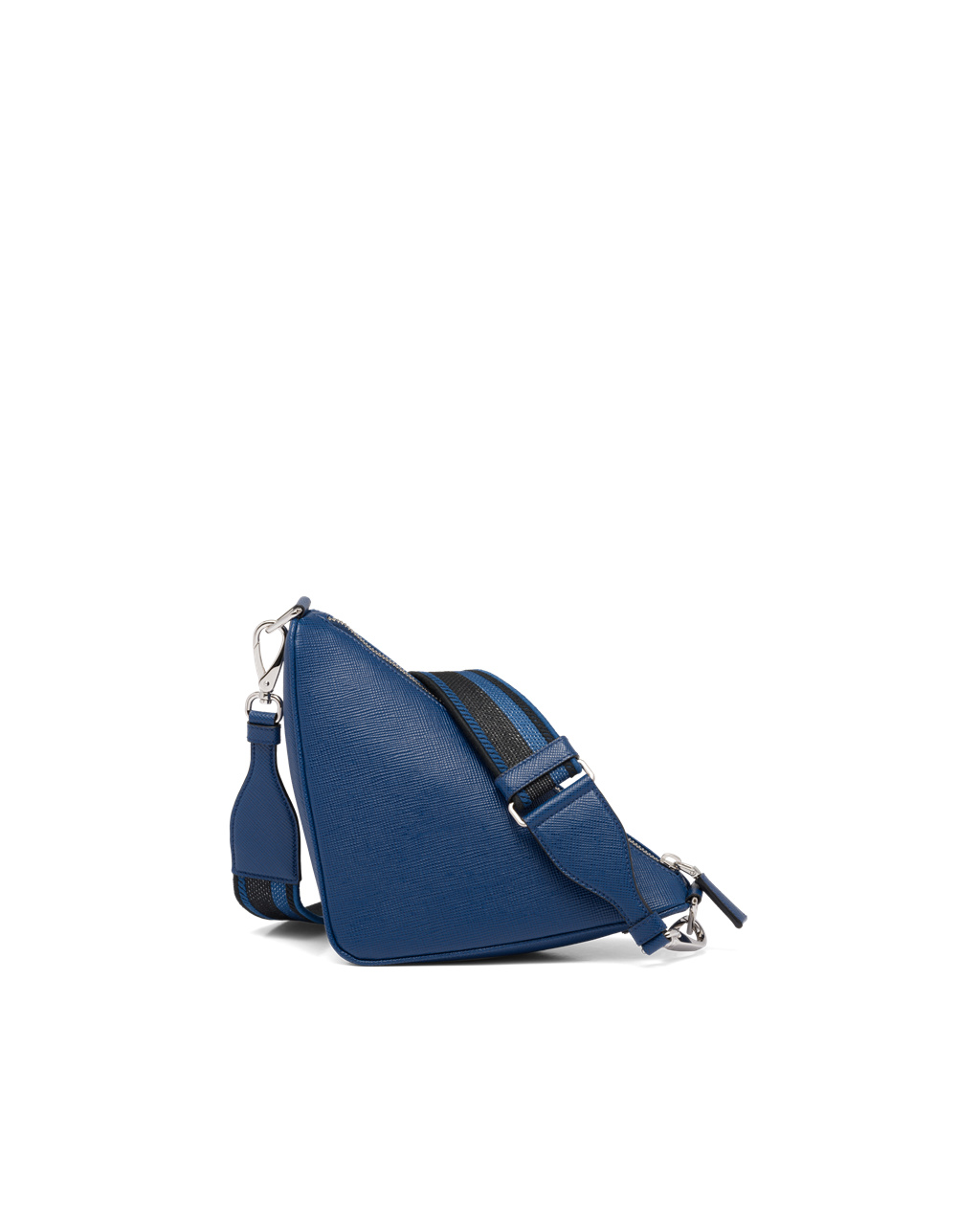 Prada Saffiano Prada Triangle Bag Bluette | 074538XNT