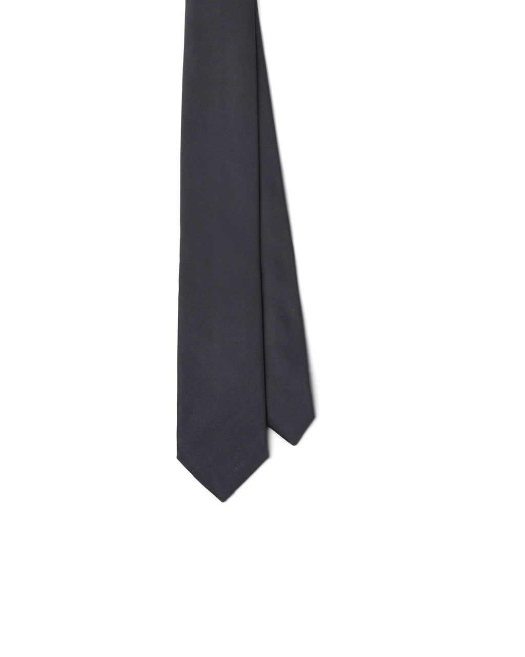 Prada Satin Tie Smoky Gray | 086197MFX