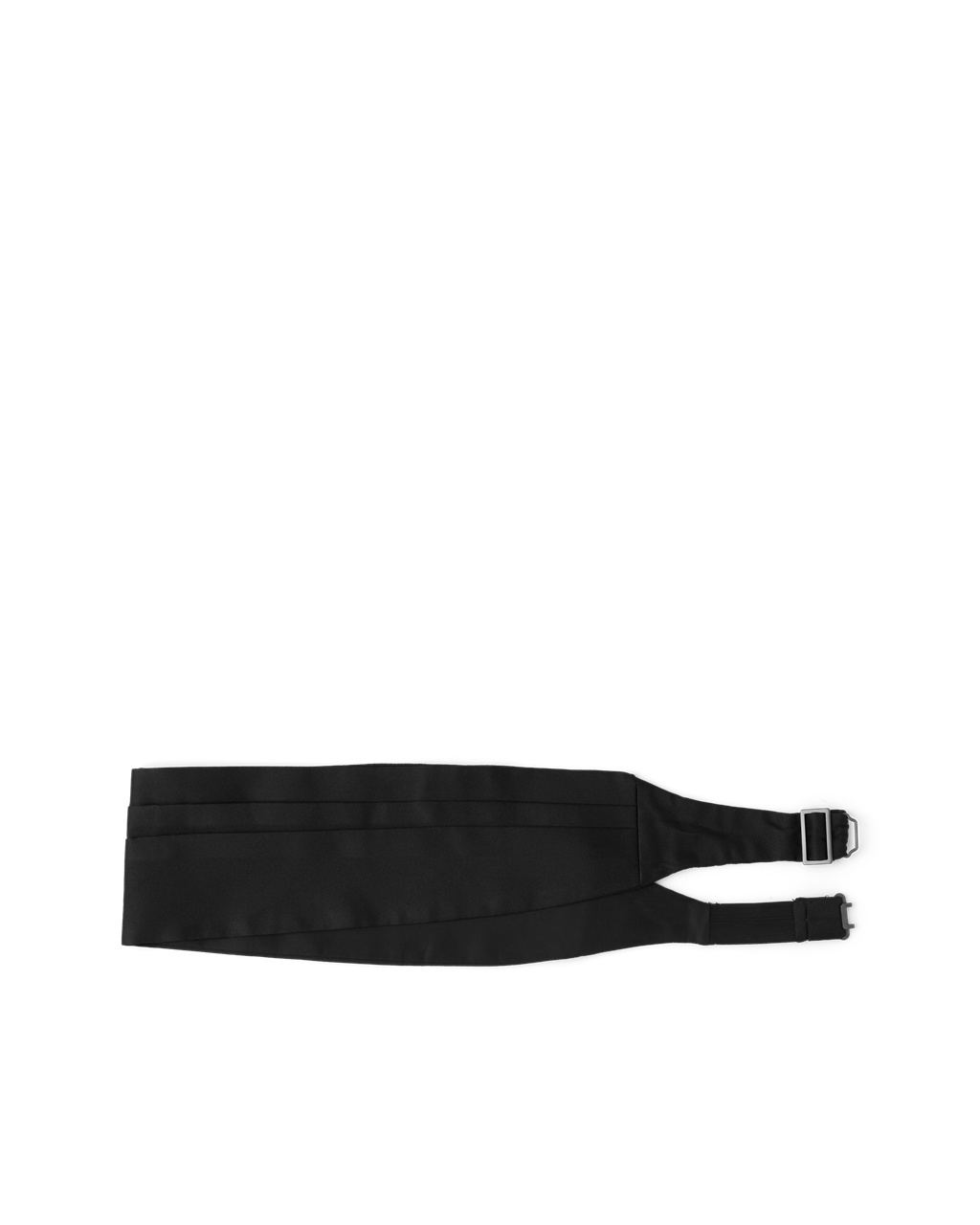 Prada Satin Tuxedo Cummerbund Černé | 257604UIT