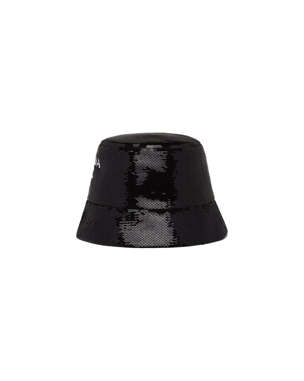 Prada Sequin Bucket Hat Černé | 304978BLQ