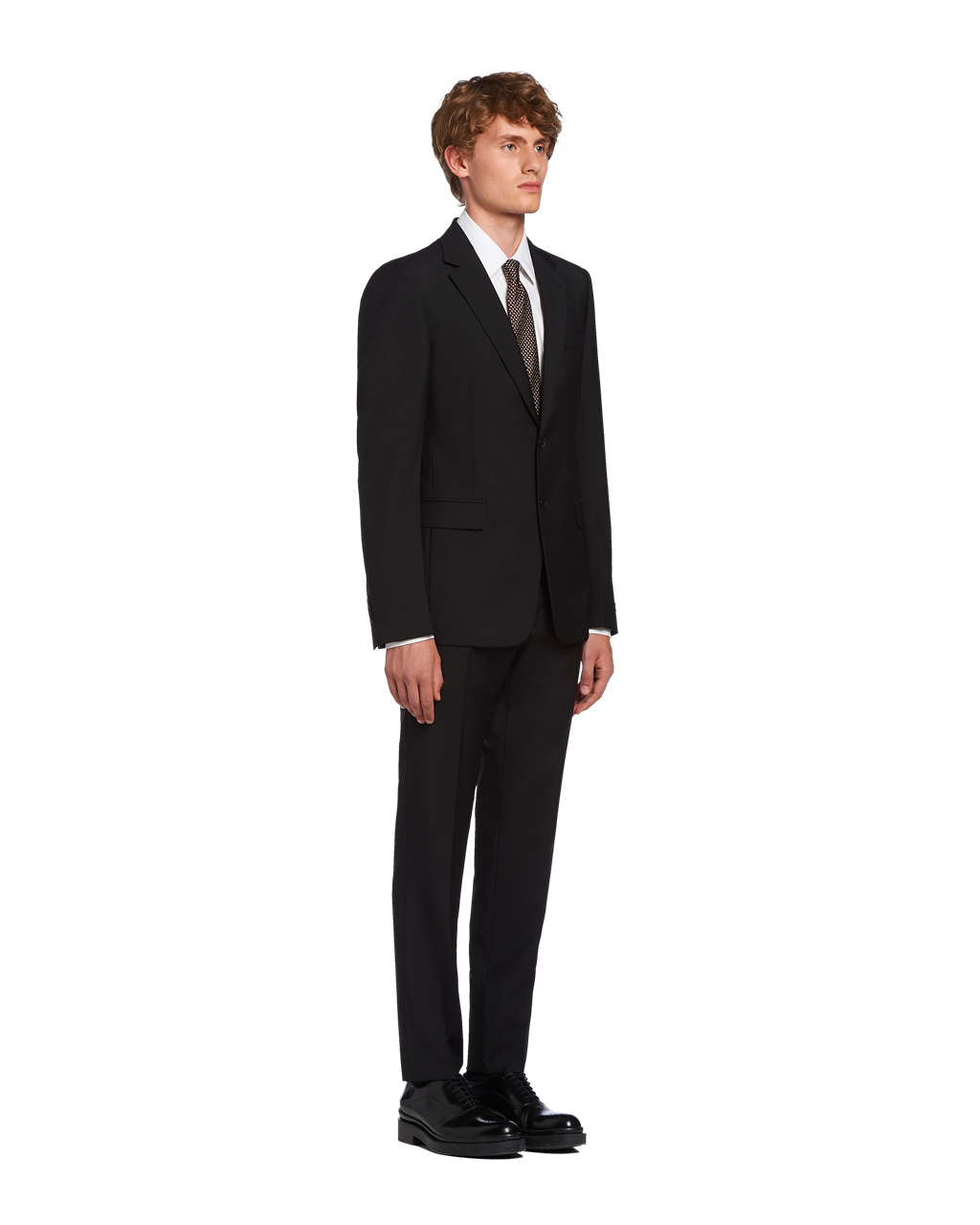 Prada Single Breasted Wool And Mohair Suit Černé | 470219URT