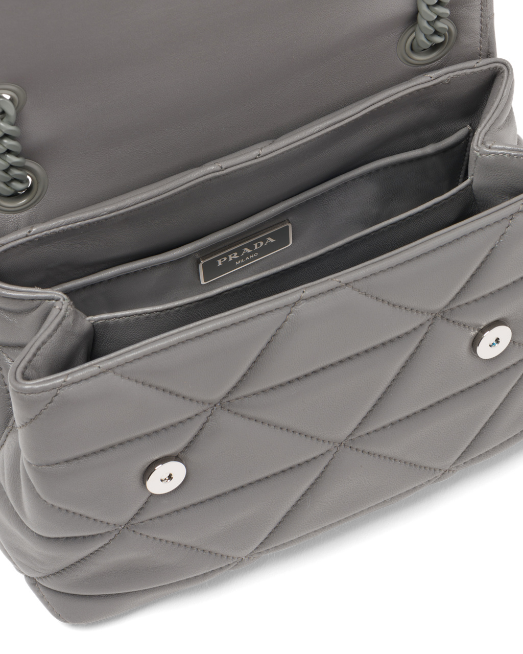 Prada Small Nappa Læder Prada Spectrum Bag Marble Gray | 057438LMX