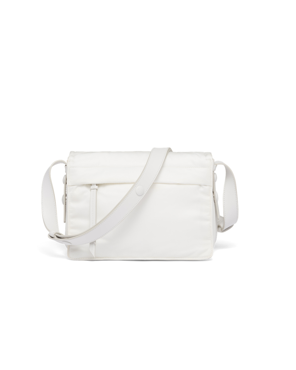 Prada Small Padded Re-nylon Shoulder Bag Bílé | 158937QHA