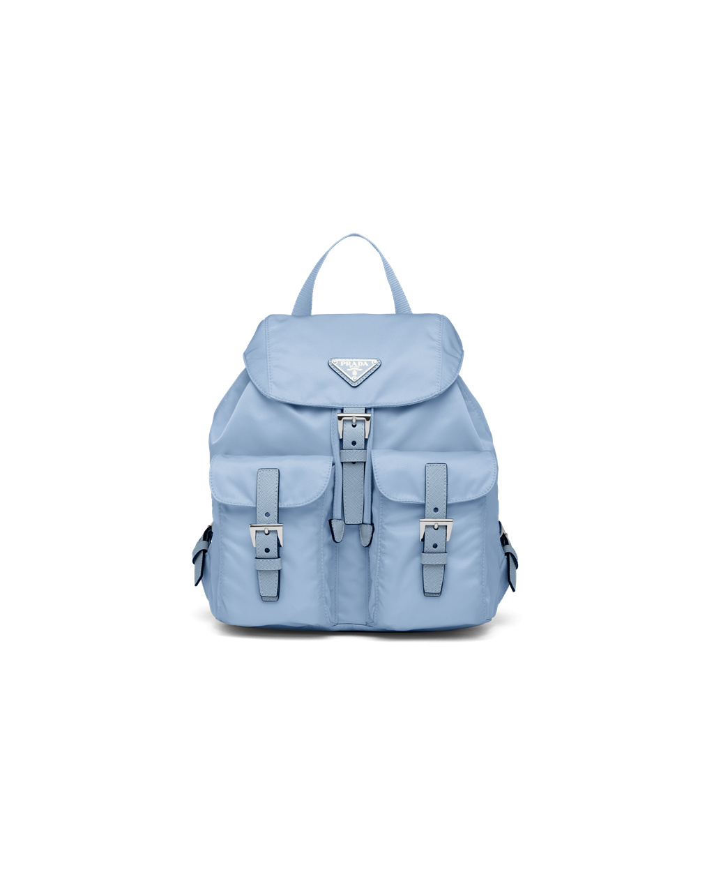 Prada Small Re-nylon Backpack Celeste | 793048NXH