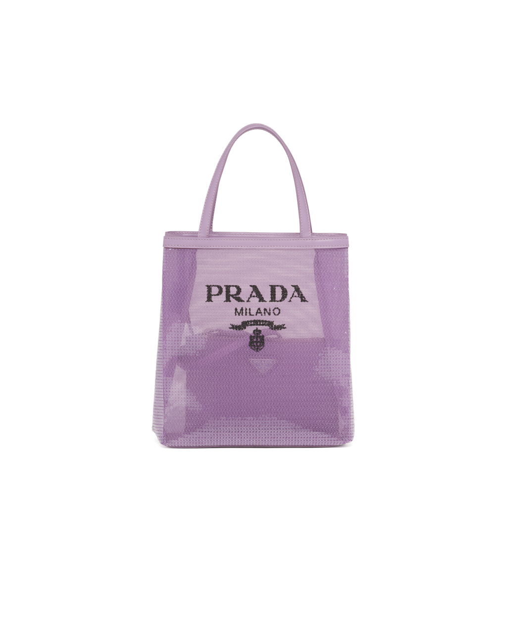 Prada Small Sequined Mesh Tote Bag Lily | 427301GRV