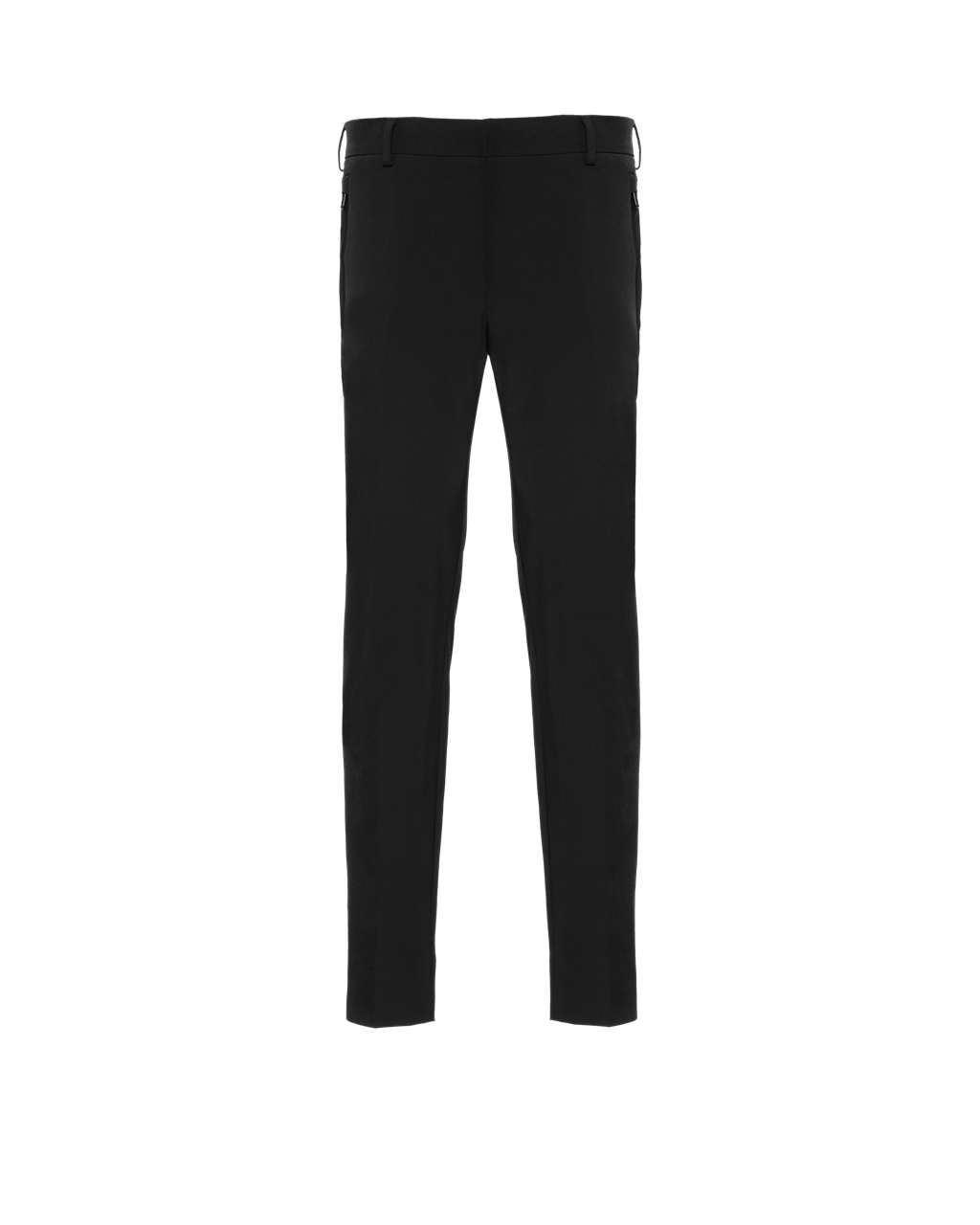 Prada Stretch Technical Fabric Trousers Černé | 097182XVD