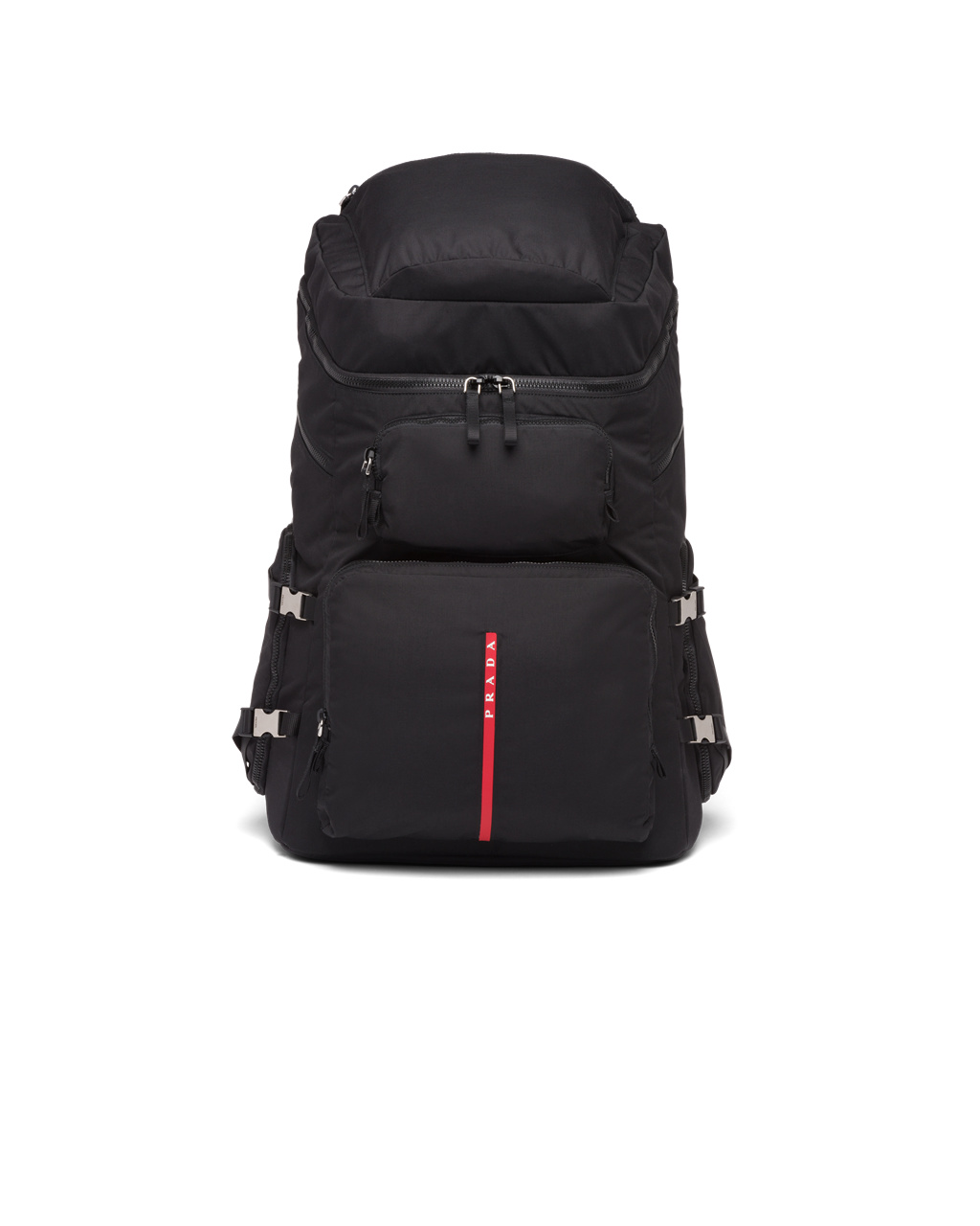 Prada Technical Fabric Ski Boot Backpack Černé | 089173LZH