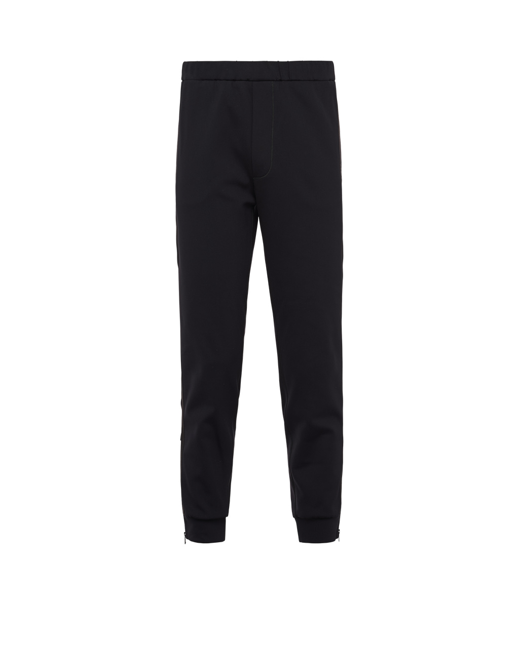 Prada Technical Fleece Joggers Černé Černé | 102793PVA