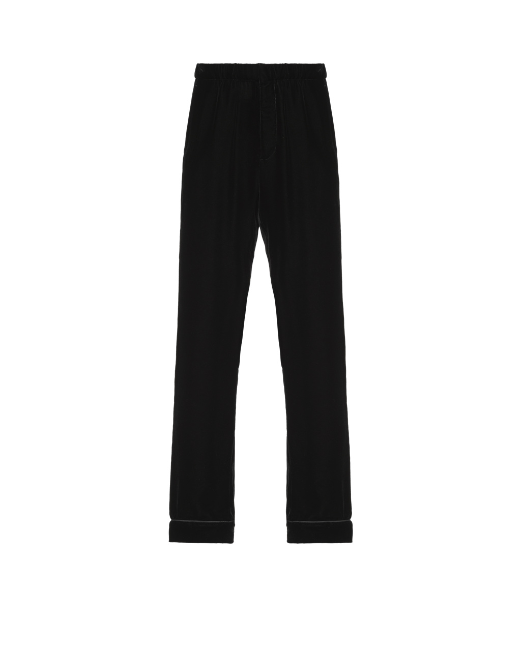 Prada Velvet Pants Černé | 375216HNT