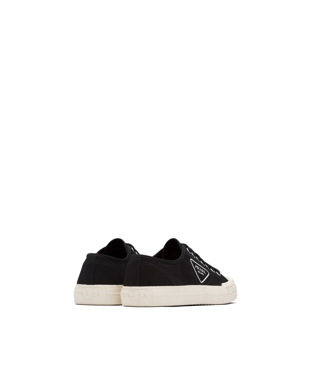 Prada Wheel Vulcanizzato Technical Fabric Sneakers Černé | 549617VEJ