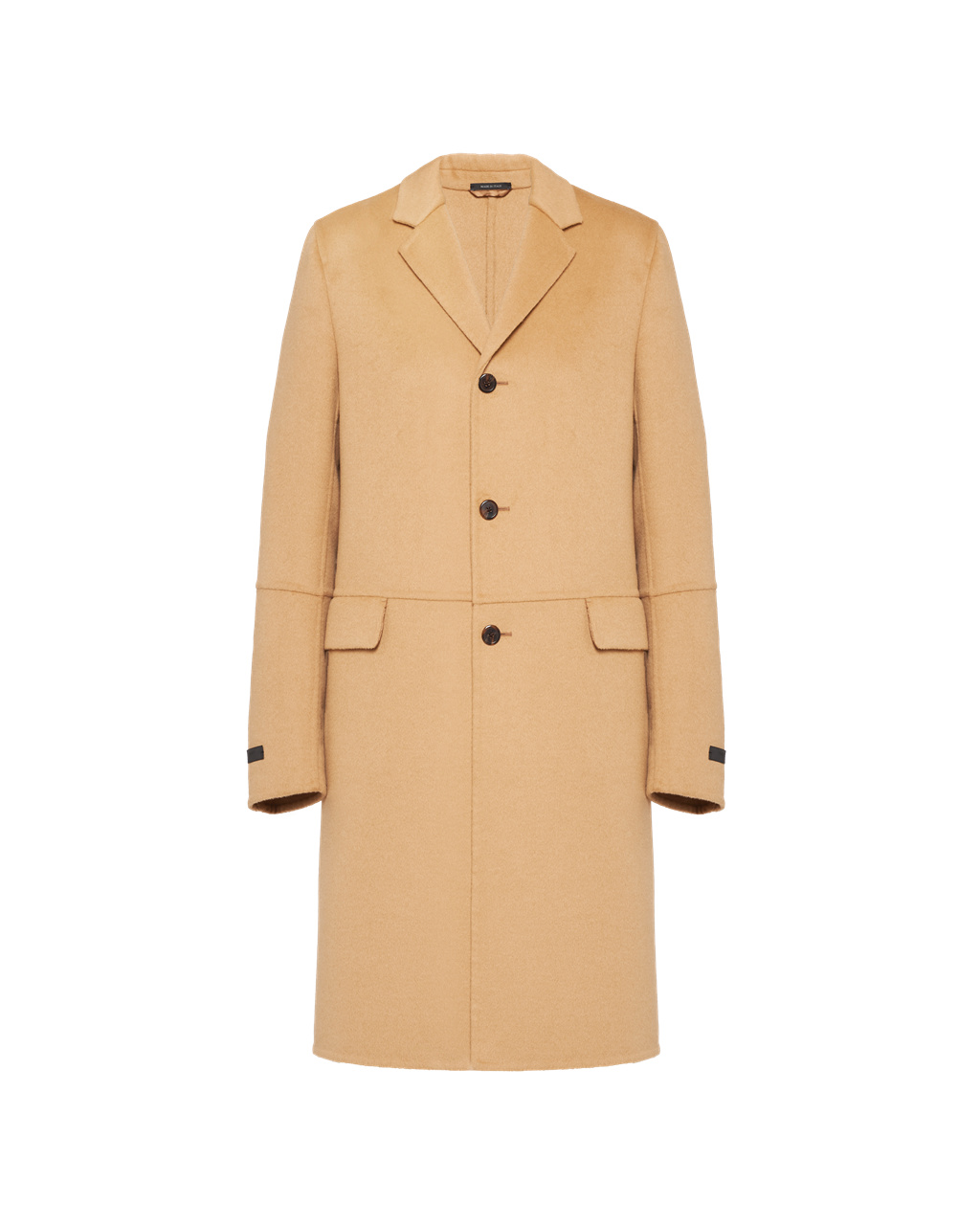 Prada Wool And Angora Coat Hnědé | 518023LTG