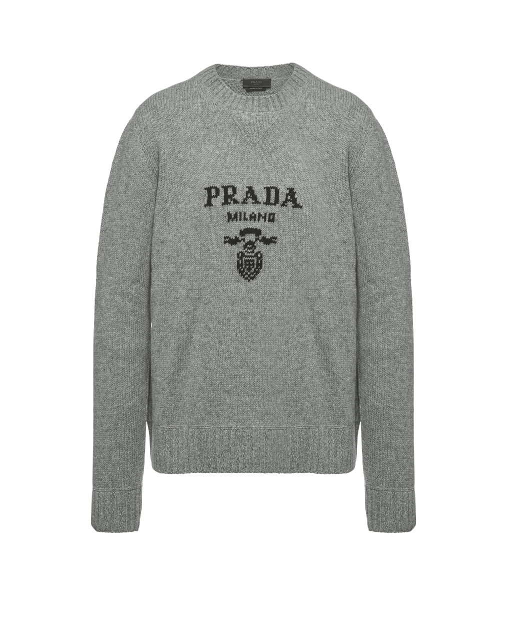 Prada Wool And Cashmere Crew-neck Svetrové Šedé | 164793LFW