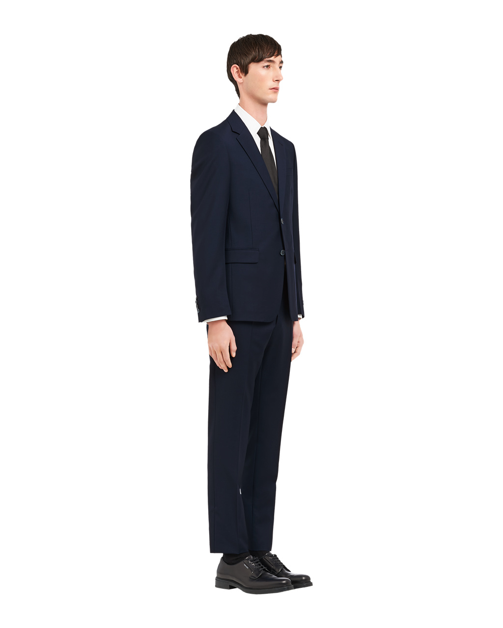 Prada Wool And Mohair Single-breasted Suit Tmavě Blankyt | 830194GWJ