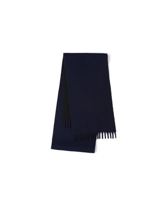 Prada Double Cashmere Scarf Tmavě Blankyt | 156348PFV