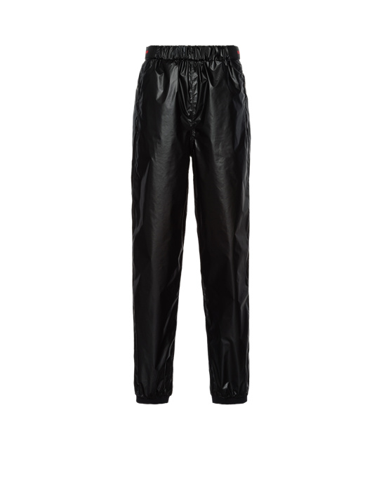 Prada Light Nylon Široké-leg Pants Černé | 802753WXP