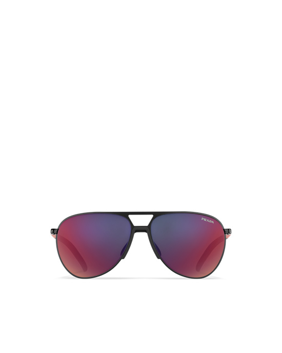 Prada Linea Rossa Eyewear Sbírka Sunglasses Červené Blankyt | 019432YET