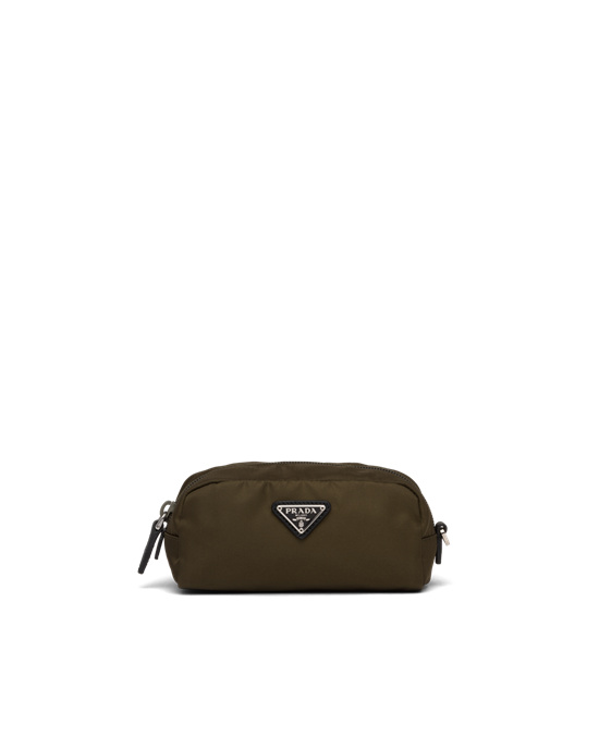 Prada Nylon Pouch Zelene | 175849WLI