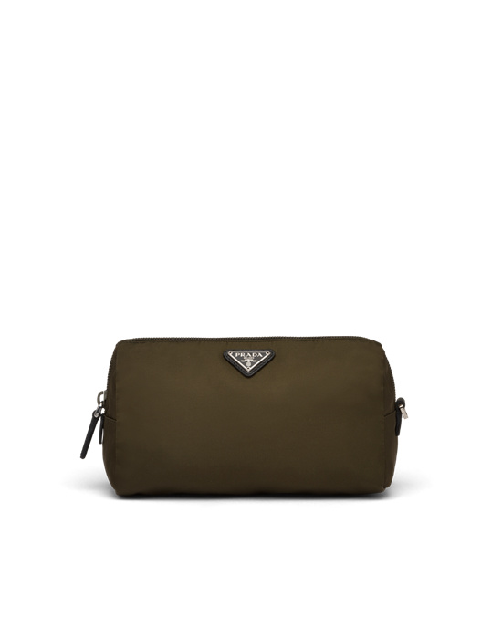 Prada Nylon Pouch Zelene | 203718QUH