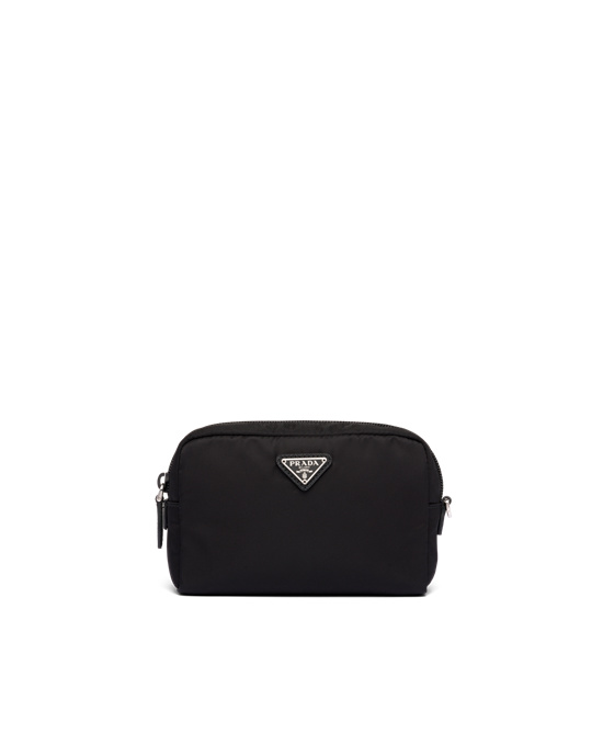 Prada Nylon Pouch Černé Červené | 215798GIZ