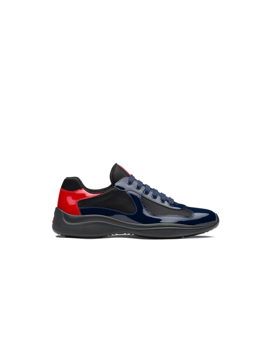 Prada Prada America's Cup Sneakers Královská Modrá Blankyt Červené | 251436XFU