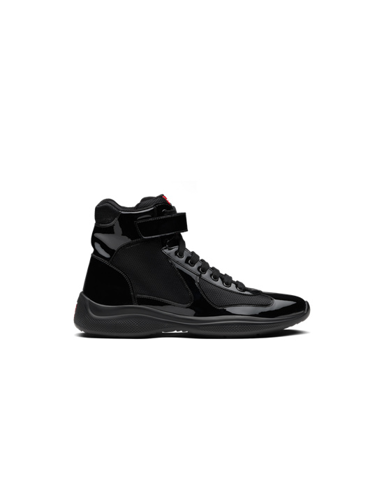 Prada Prada America’s Cup High-top Sneakers Černé | 280461JIW