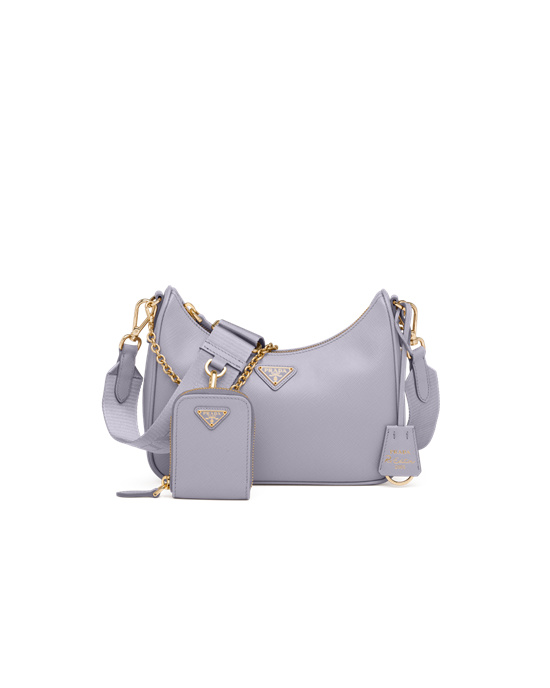 Prada Prada Re-edition 2005 Saffiano Læder Bag Wisteria | 362809CKZ