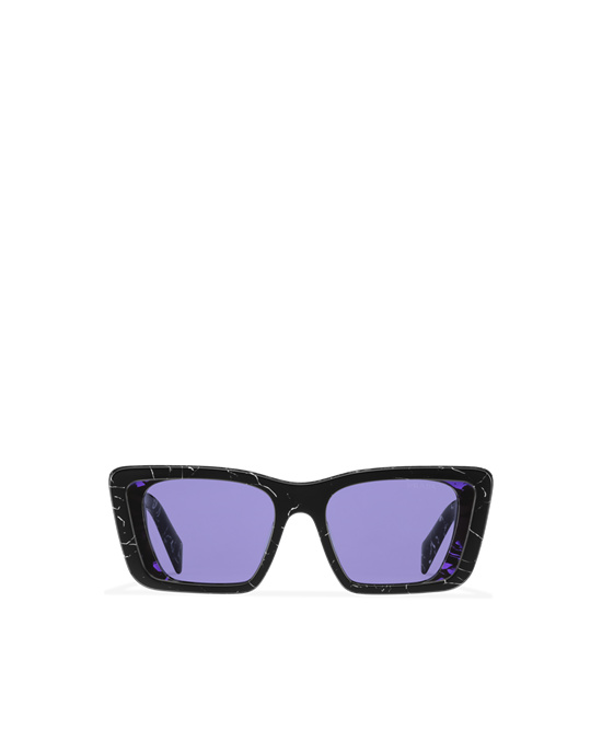 Prada Prada Symbole Sunglasses Squared Fialové | 613429JEC