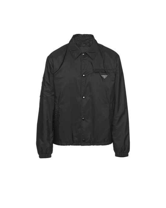 Prada Re-nylon Blouson Jacket Černé | 127643GCO