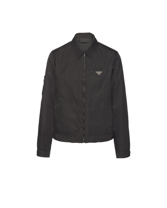 Prada Re-nylon Blouson Jacket Černé | 457108ELV