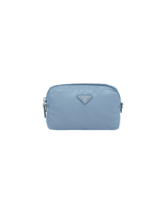 Prada Re-nylon Pouch Celeste | 495607YTS