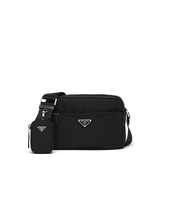 Prada Re-nylon Shoulder Bag Černé | 567903YUT