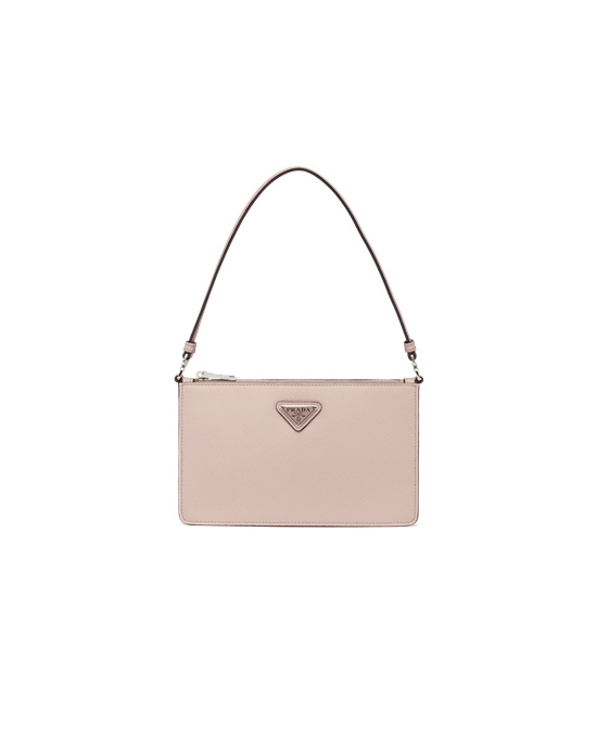 Prada Saffiano Læder Mini Bag Water Lily | 452983OLZ